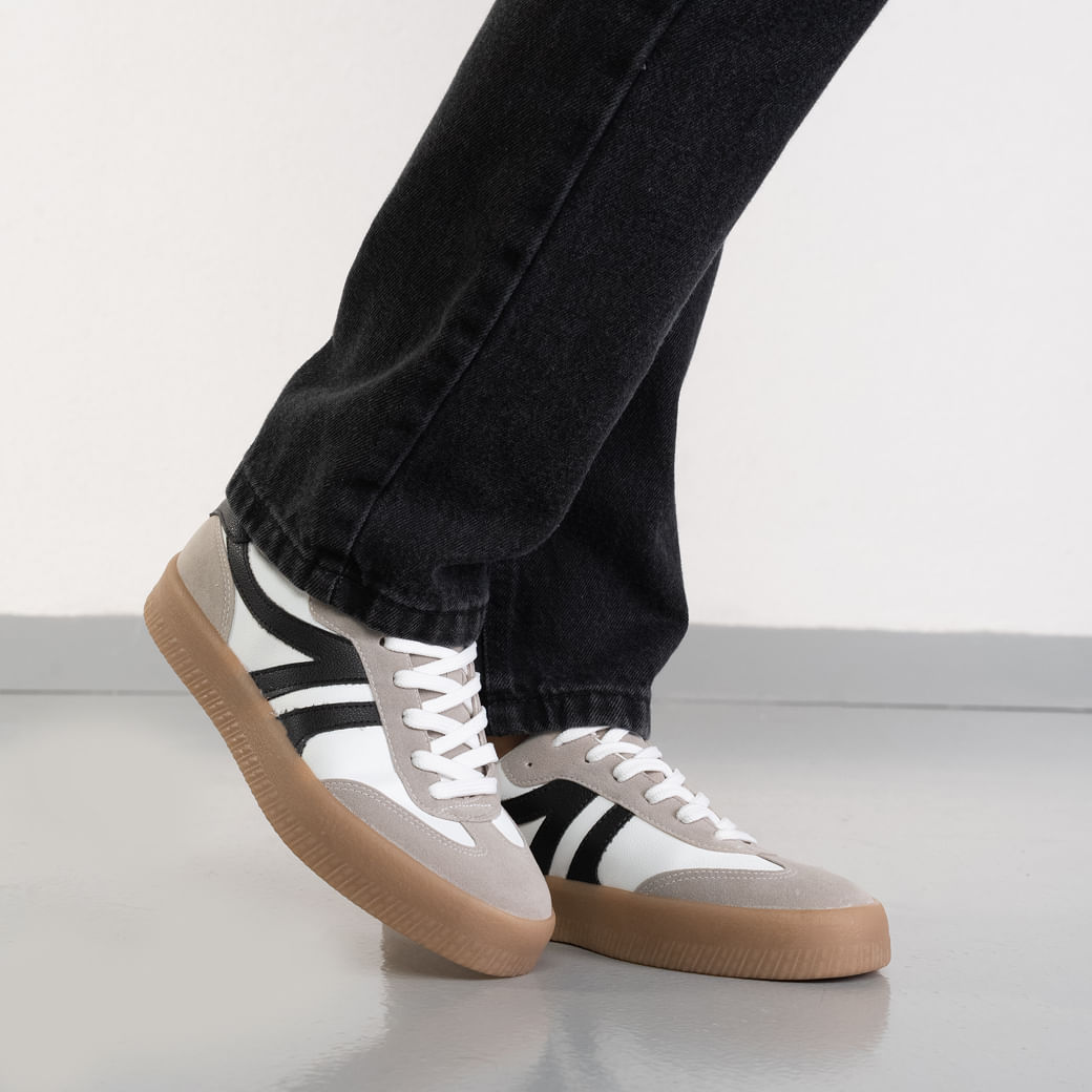 Sua Cia Tenis Casual 8361.16061 BrancoCinzaPreto Tela MeshCamurcaNapa -7-.jpg